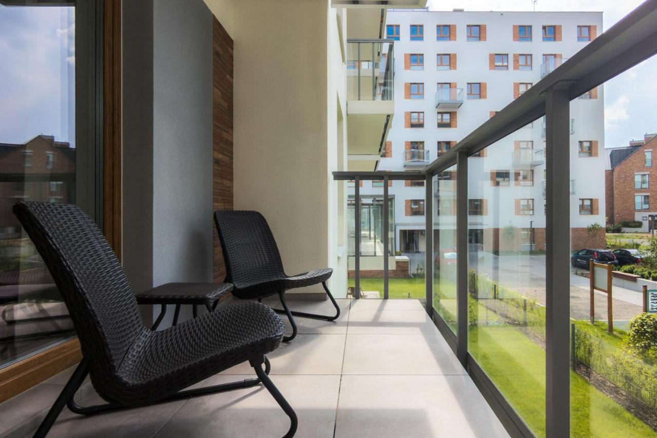 Bright & Stylish Apartment With Balcony 1,5 Km To Gdansk Main City By Noclegi Renters Exterior foto
